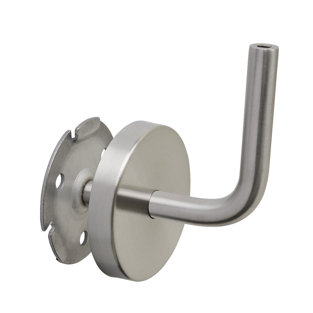 316 Stainless Steel Handrail Bracket 85mm Projection With Push Fit Cov