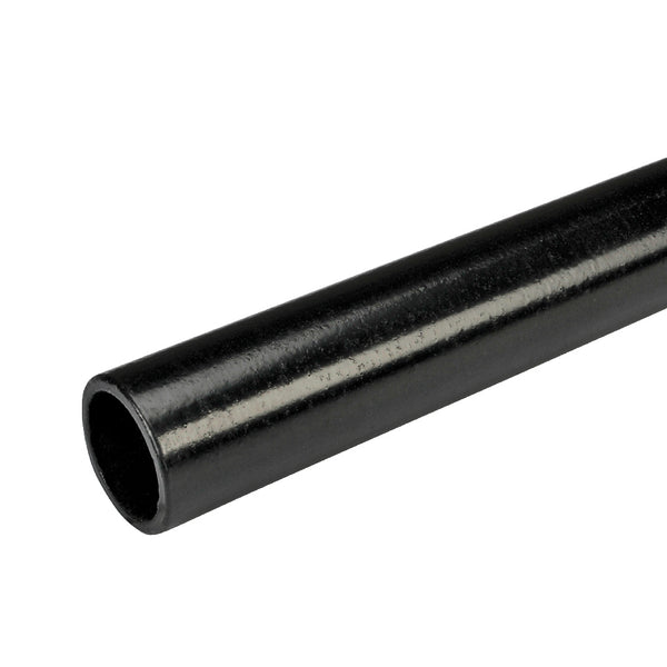 Powder Coated Black Steel Tube 42.4mm - 3.5m Long