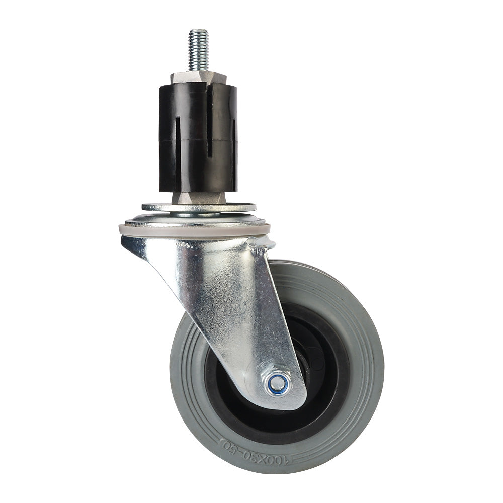 Swivel Castor Wheel For 33.7mm Tube