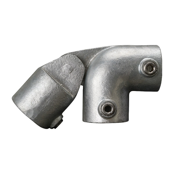 175C 90° Elbow With Swivel Connection Key Clamp To Suit 42.4mm Tube