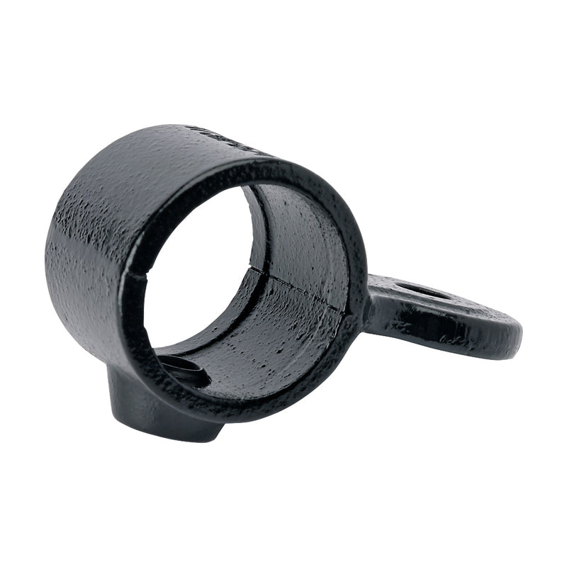 E173MB Single Swivel Connector Male Key Clamp To Suit 33.7mm Tube With Black Electrophoretic Finish