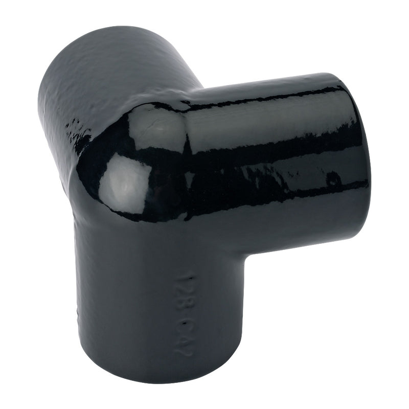 K128C 3 Way Top Corner Key Clamp To Suit 42.4mm Tube Black