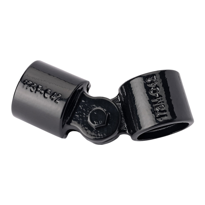 K173C Single Swivel Socket Key Clamp To Suit 42.4mm Tube Black