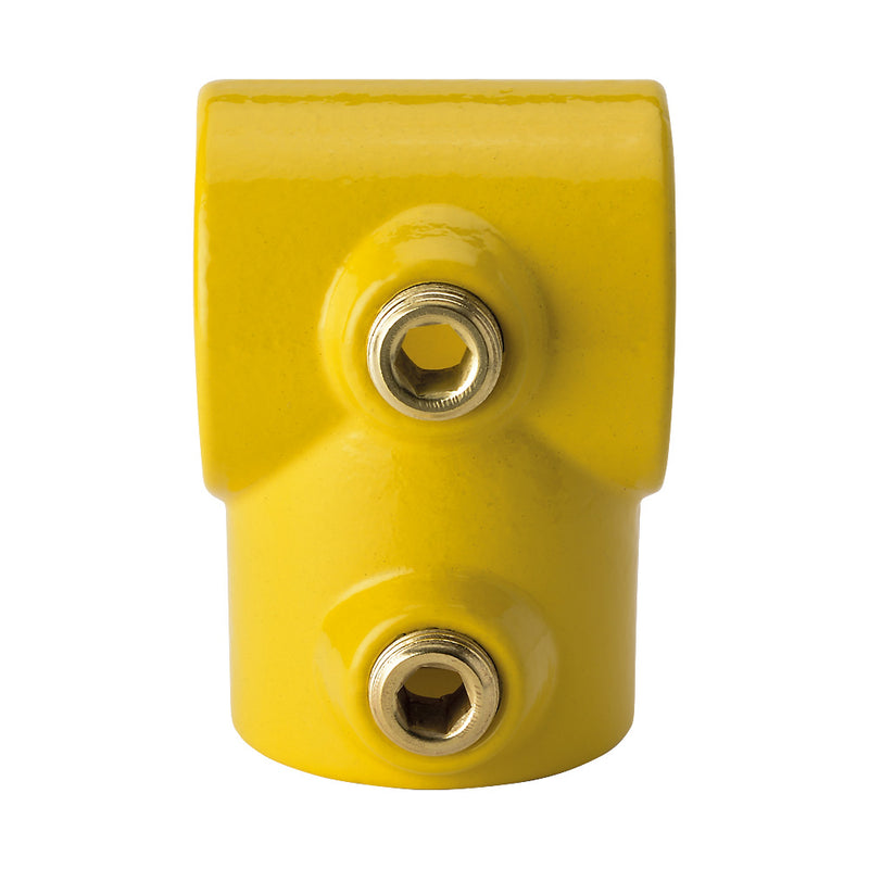 Y101D Short Tee Key Clamp To Suit 48.3mm Tube Yellow