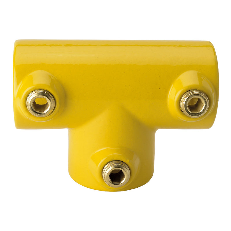 Y104D Long Tee Key Clamp To Suit 48.3mm Tube Yellow