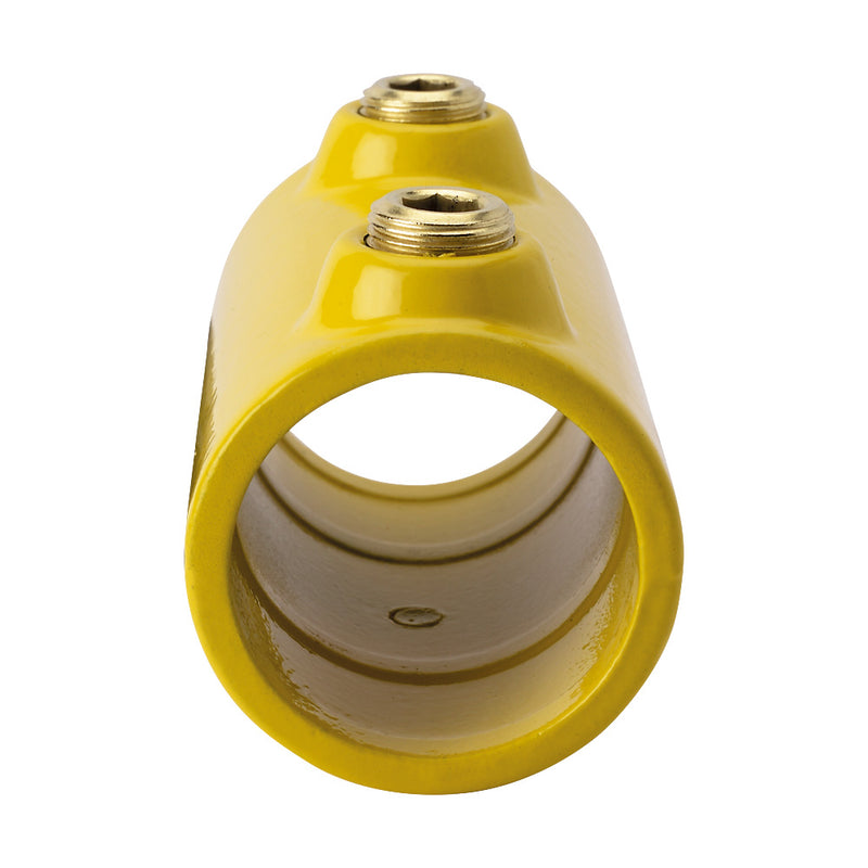 Y149D Straight Joint Key Clamp To Suit 48.3mm Tube Yellow