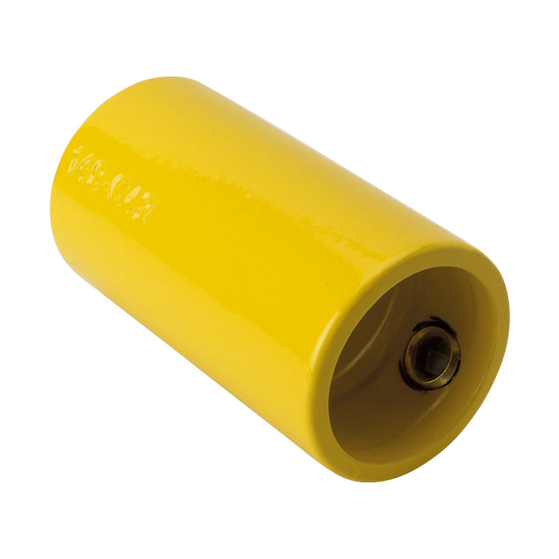 Y149C Straight Joint Key Clamp To Suit 42.4mm Tube Yellow