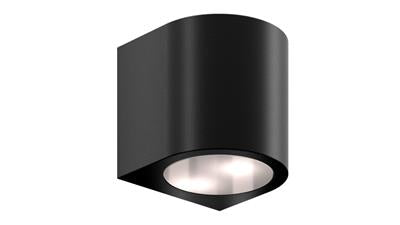 Locinox ARCO75-DC RAL Architectural Conical Wall Lighting 12-24V DC Black