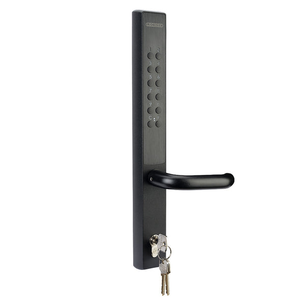 Locinox VERA Battery Powered Code Lock For 40mm Profile Single Sided Black