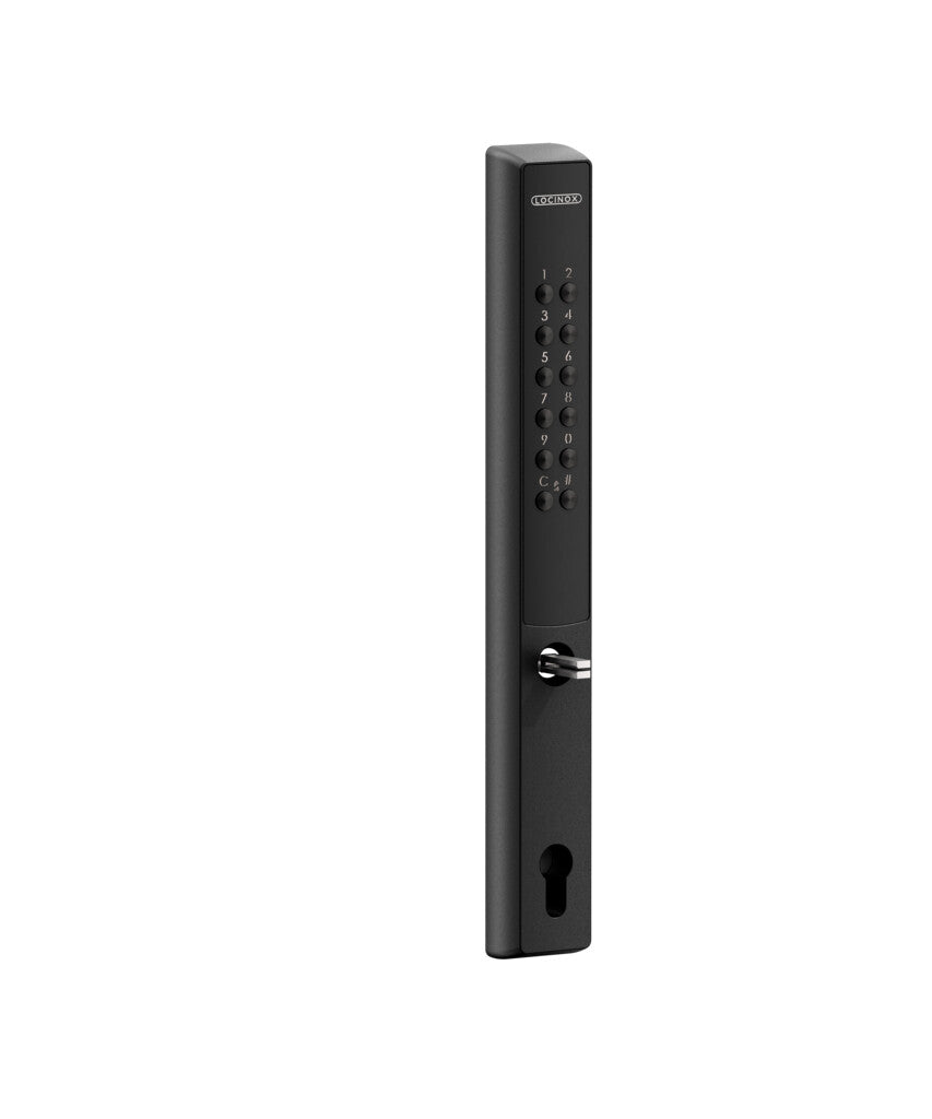 Locinox VERA Battery Powered Code Lock For 40mm Profile Single Sided Black