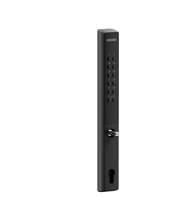 Locinox VERA Battery Powered Code Lock For 40mm Profile Single Sided Black