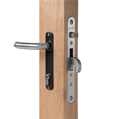 Locinox H-Wood For Wooden Gates For Profiles With Min Depth 85mm