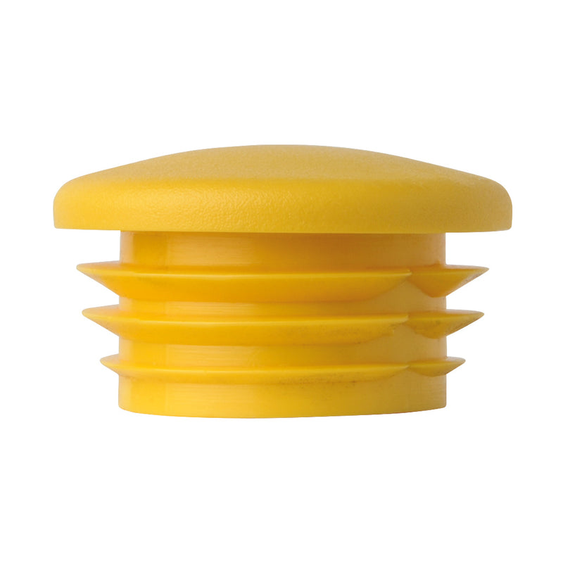 Plastic Cap To Suit 48.3mm Outside Diameter Tube Yellow