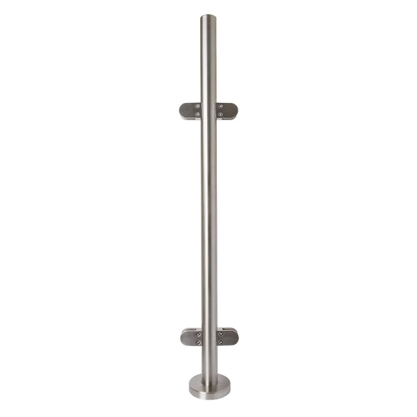 Clearance 304 Stainless Steel Balustrade Mid Post 48.3mm End Capped