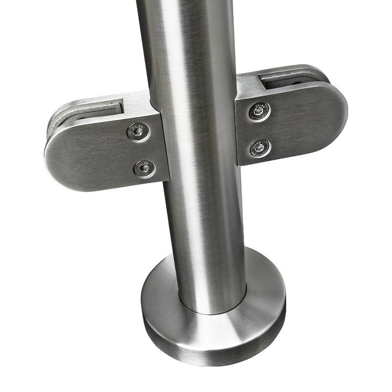 Clearance 304 Stainless Steel Balustrade Mid Post 48.3mm End Capped