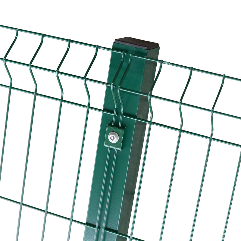 DC V Mesh Fencing 1730mm High 3m Bay Green