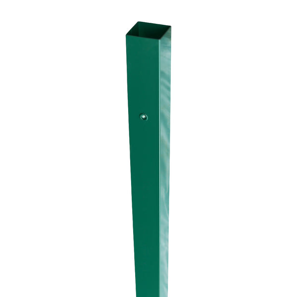 DC V Mesh Fencing Corner Post For 1.9m Panel 60 x 60mm Green