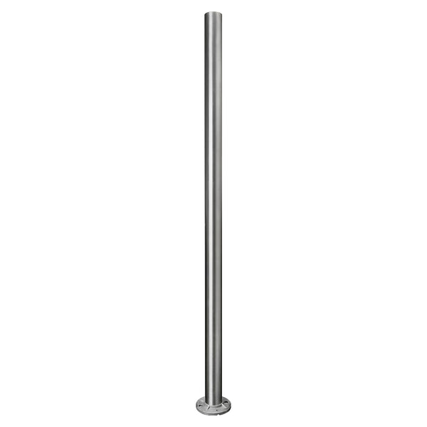 304 Stainless Steel Ready Made Post Plain 48.3mm 100mm Base Clearance